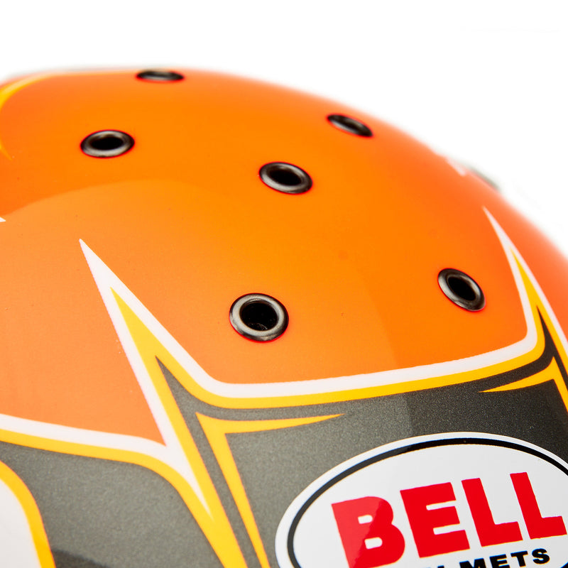 Bell KC7 - CMR Champion Anthracite/Orange - FIA/Snell CMR / FREE GIFT - FAST RACER
