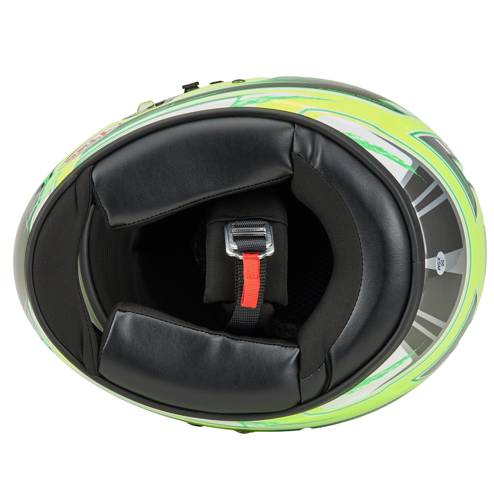 Bell KC7-CMR Champion Yellow Kart Helmet - FIA/Snell CMR — FAST RACER