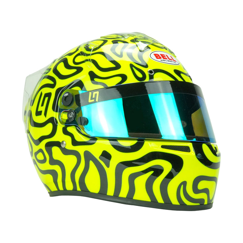 bell helmet design Bell KC7-CMR Kart Helmet - Lando Norris McLaren F1