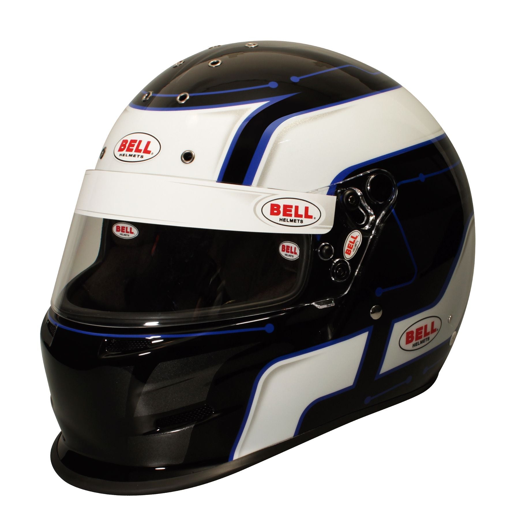Bell K1 PRO Circuit Blue Race / Kart Helmet - Snell SA2020 - Fast Bell K1 PRO Circuit Blue Race / Kart Helmet - Snell SA2020 - Fast