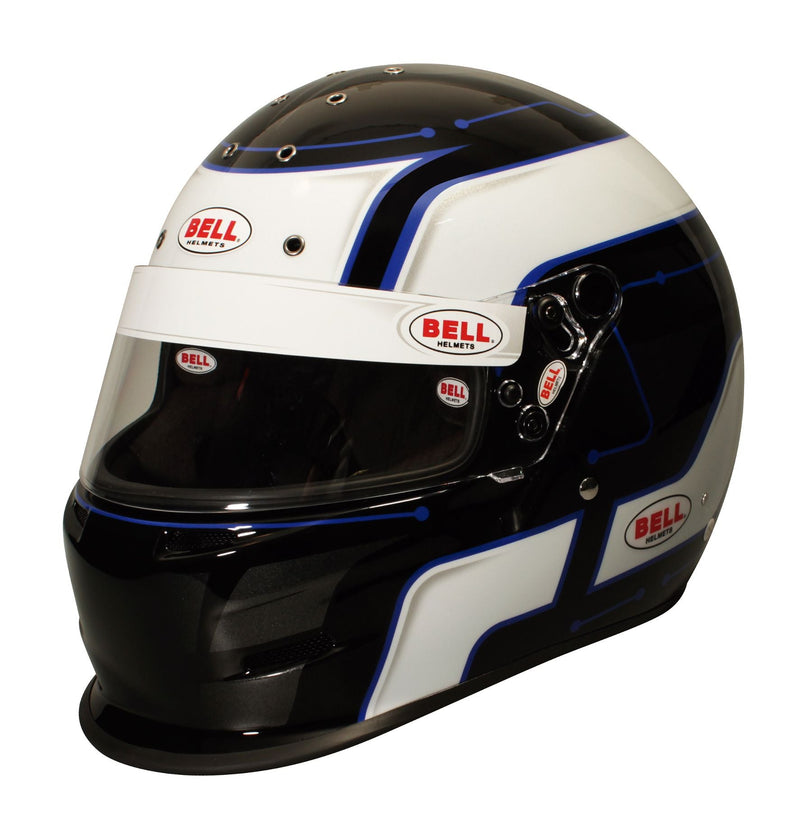 Bell K1 PRO Circuit Blue Racing Helmet / Kart Helmet - Snell SA2020 - FAST RACER