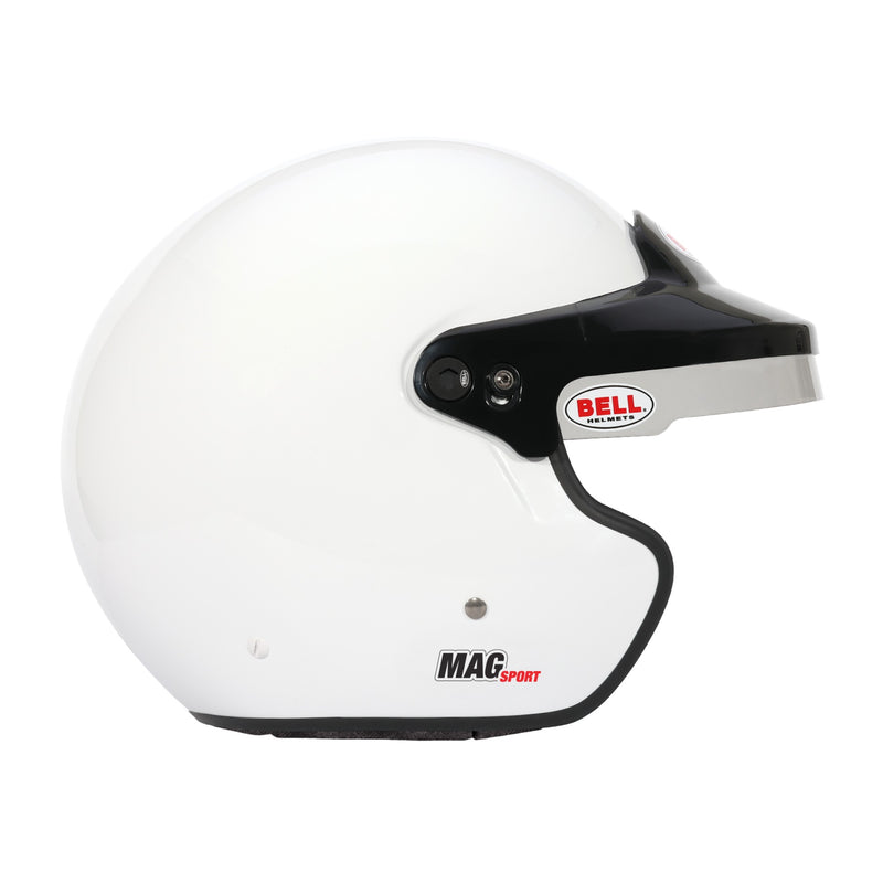 Bell MAG SPORT Open Face Motorsport Racing Helmet - Snell SA2025 - FAST RACER