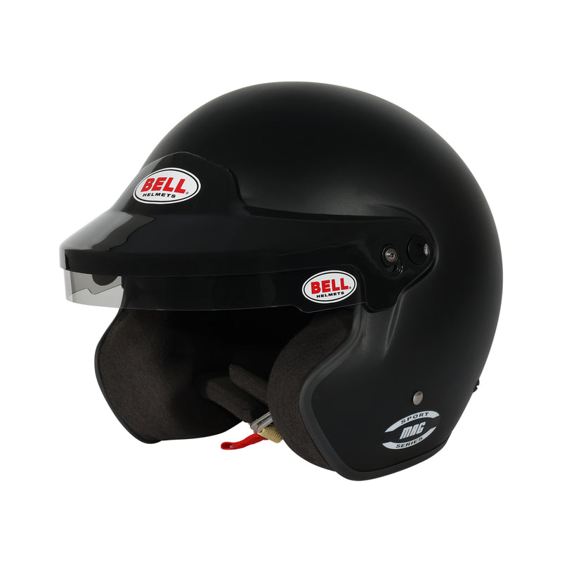bell helmet black for sale Bell MAG SPORT Open Face Motorsport Racing Helmet - Snell SA2025, Snell SA2025 | Matte Black