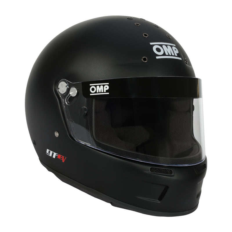 OMP GT-EV Racing Helmet - Snell SA2025, Snell SA2025 | White