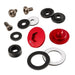 Bell PIVOT KIT (SE07-SE077) Compatible with the HP77, HP7, RS7C LTWT, RS7SC LTWT, RS7 Carbon, RS7K Carbon, RS7, RS7K, KC7-CMR Carbon, and KC7-CMR Helmets - Red - Fast Racer