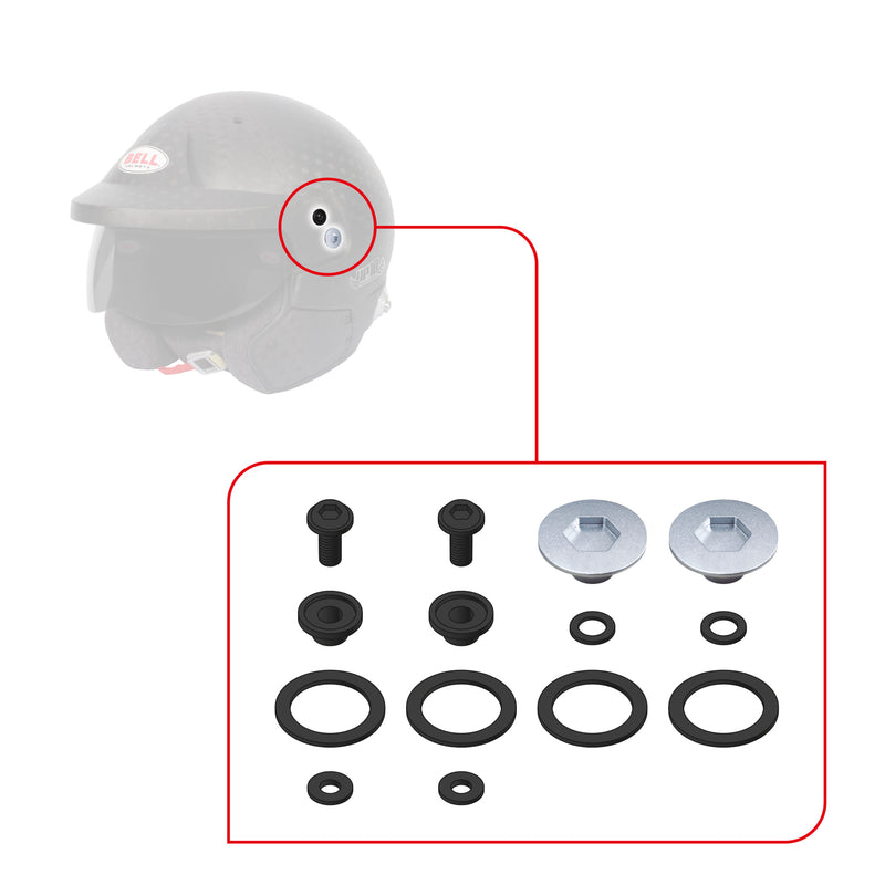 Bell Pivot Kit (10 Series) For HP10 and Mag - 10 Helmets - FAST RACER