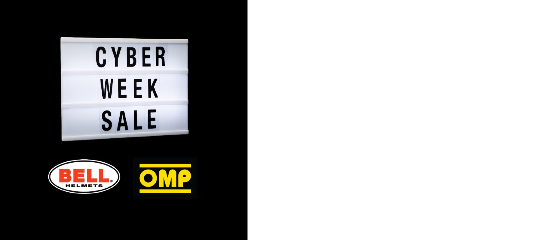 2025 Black Friday And Cyber Week Extended SALE on BELL Helmets & OMP Products - FAST RACER