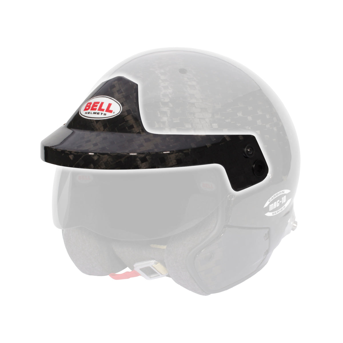 Bell Peak Kit For Mag-10 Helmets, Carbon Gloss Finish