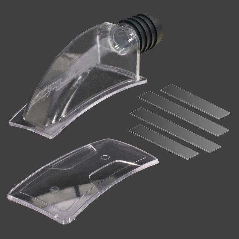 Bell Cover Plate And Forced Air V05 Nozzle For Bell HP6 / GT6 Helmets - FAST RACER