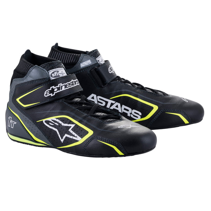 Alpinestars Tech-1 T V3 Racing Shoes SFI - Black/Yellow - Fast Racer