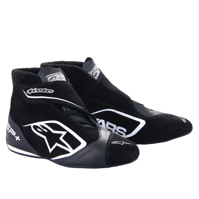 Alpinestars SP+ Racing Shoes SFI - Black/White - Fast Racer