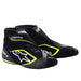 Alpinestars SP+ Racing Shoes SFI - Black/Yellow Fluo - Fast Racer