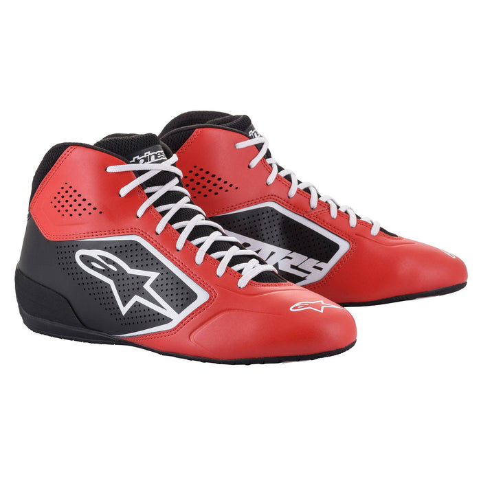 Alpinestars TECH-1 K START V2 Kart Shoes - 2022 Colors - Red/Black - Fast Racer