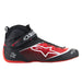 Alpinestars Tech-1 Z V3 Racing Shoes SFI - Black/Red - External - Fast Racer