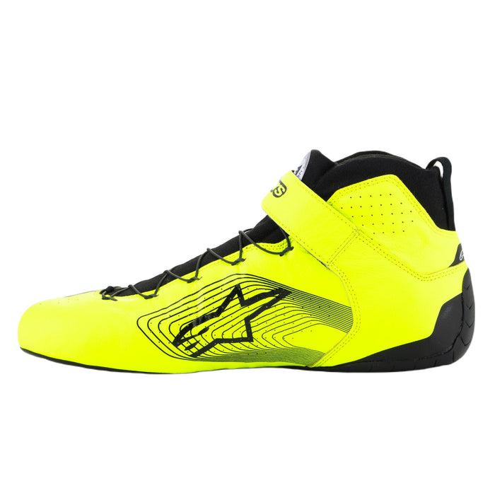 Alpinestars Tech-1 Z V3 Racing Shoes SFI - Yellow/Black - Internal - Fast Racer