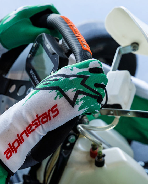 Alpinestars Tech - 1 K V3 Kart Gloves - FAST RACER