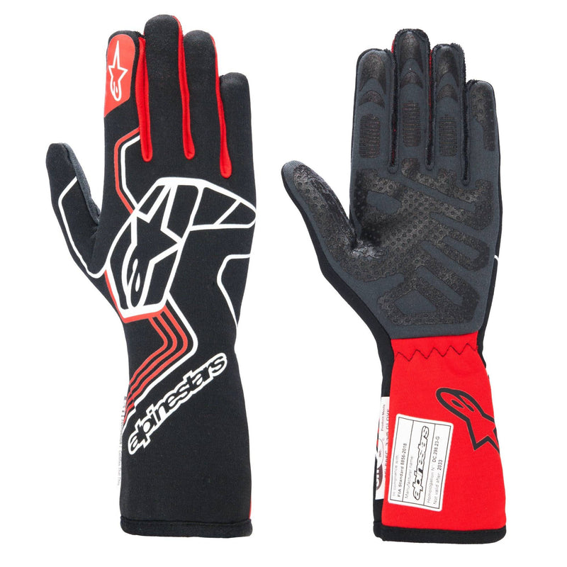 Alpinestars Tech-1 Race V4 Racing Gloves Black/Red / L