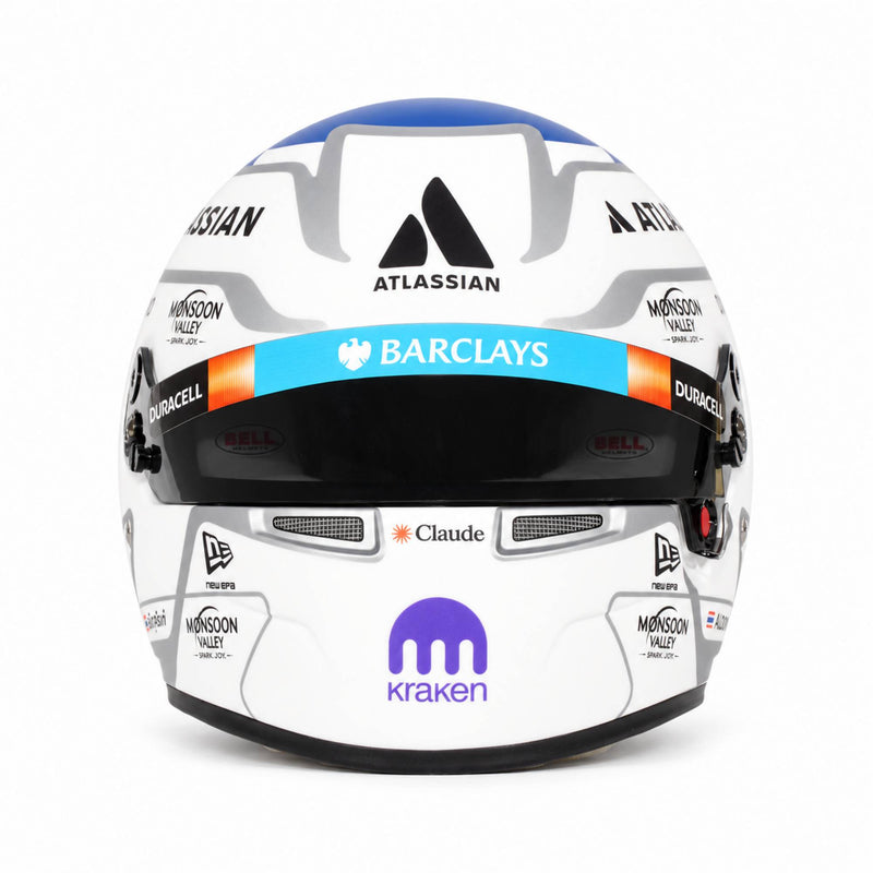 Alex Albon 2026 Season F1 Mini Helmet & Display Case Bundle - FAST RACER