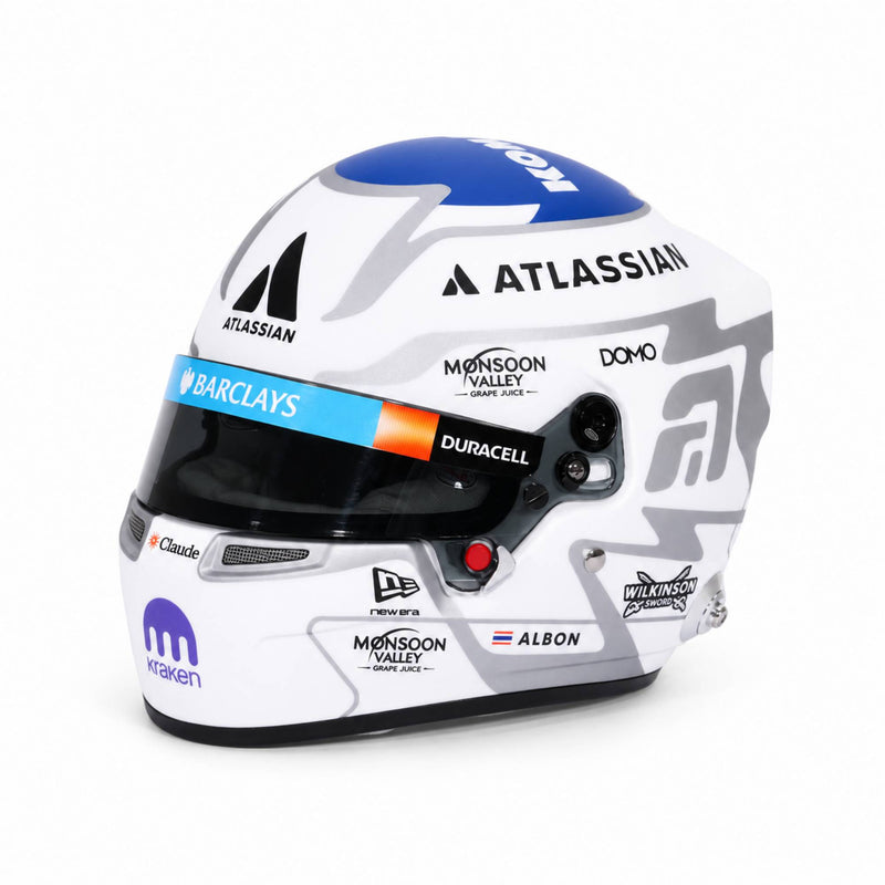 Alex Albon 2026 Season F1 Mini Helmet & Display Case Bundle - FAST RACER