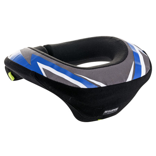 Alpinestars SEQUENCE Youth Neck Roll/Support - Blue/Anthracite/White - Rear - Fast Racer