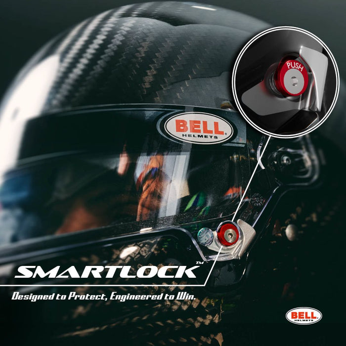 Bell GT6 RD - 4C/EC PRO Closed - Cockpit Racing Helmet - Snell SA2025 / FIA - FAST RACER