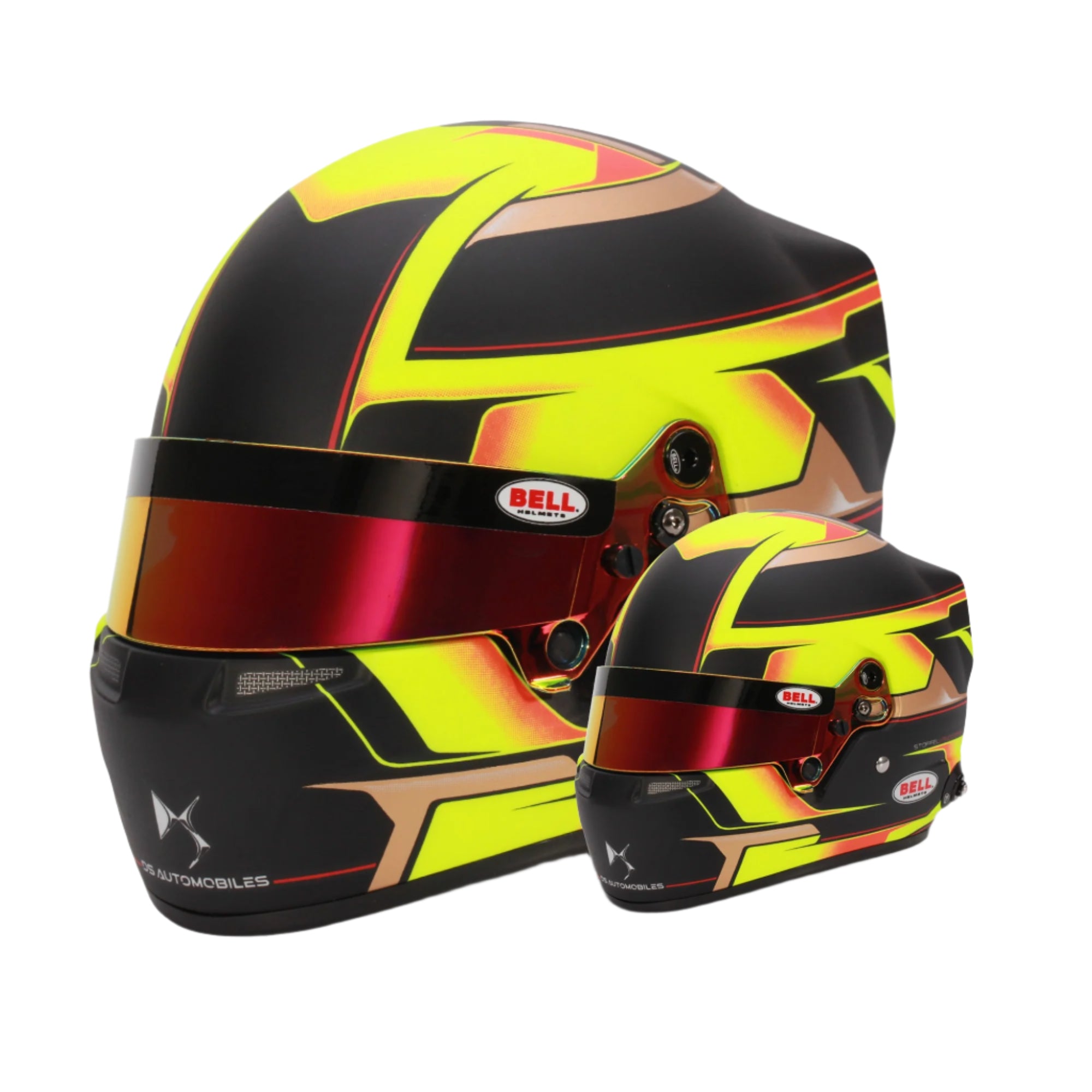 Bell 1:2 Scale Mini Helmet Stoffel Vandoorne 2023 Formula E DS