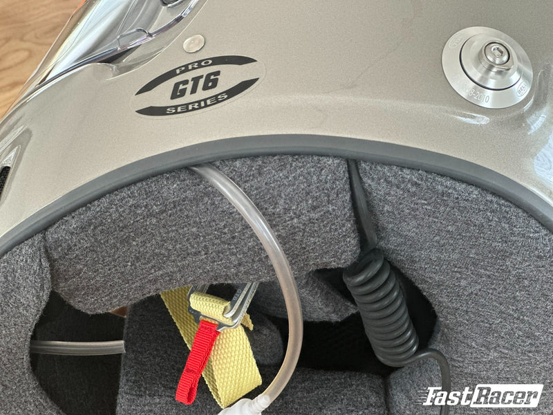 Bell GT6 RD - 4C/EC Racing Helmet With Mic / Ear Cups / Drinking Tube / IMSA connector - SA2020 / FIA8859 - FAST RACER