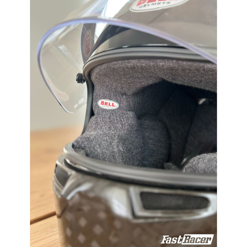 Bell GT6 RD - 4C Carbon Racing Helmet With Mic / Drinking Tube / IMSA Connector - SA2020 / FIA8859 - FAST RACER