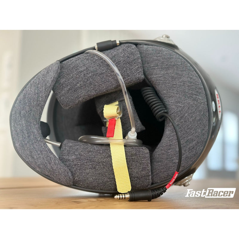 Bell GT6 RD - 4C Carbon Racing Helmet With Mic / Drinking Tube / IMSA Connector - SA2020 / FIA8859 - FAST RACER