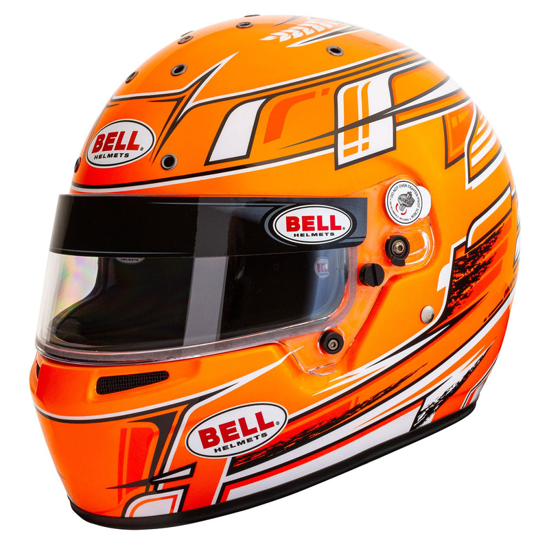 Bell KC7 - CMR Champion Orange - FIA/Snell CMR / FREE GIFT - FAST RACER