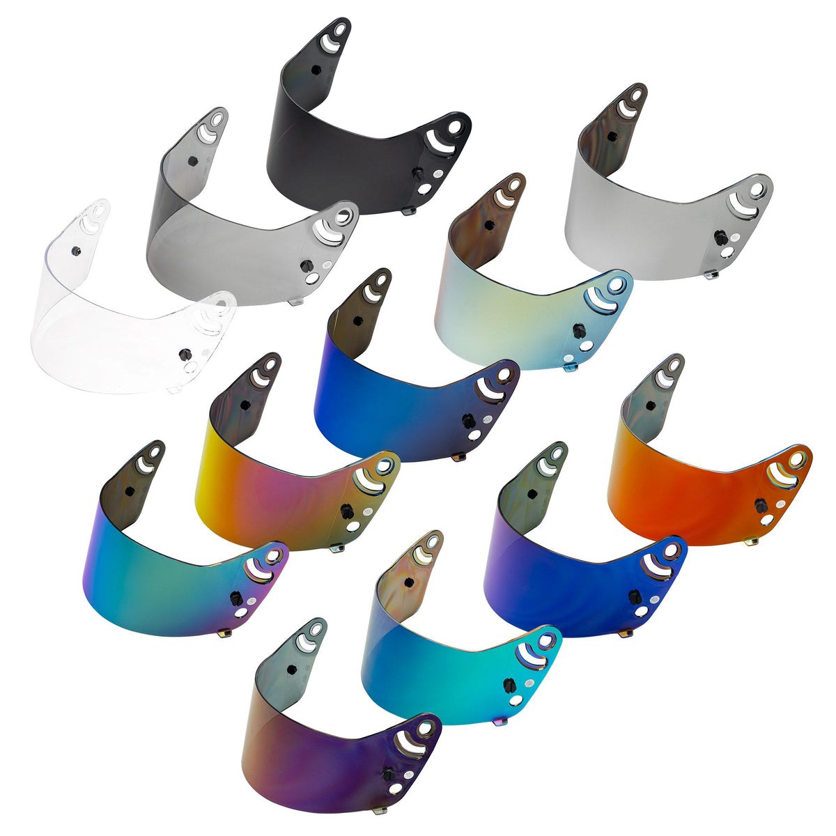 Bell SE06 3mm Replacement Shield For HP6 and GT6 Pro Helmets Irridium Mirror AS/AF