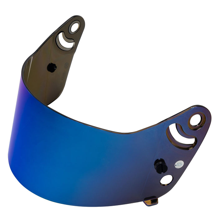 Bell SE06 3mm Replacement Shield For HP6 and GT6 Pro Helmets - Blue Mirror - Fast Racer