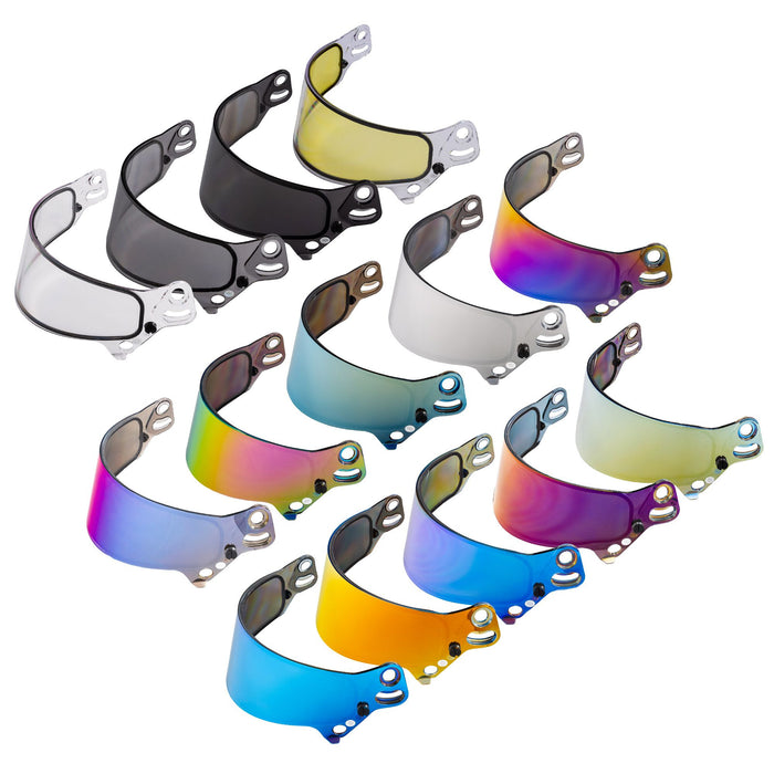 Bell SE07 3mm Replacement Shield For HP7 and RS7 Helmets - All Colors - Fast Racer