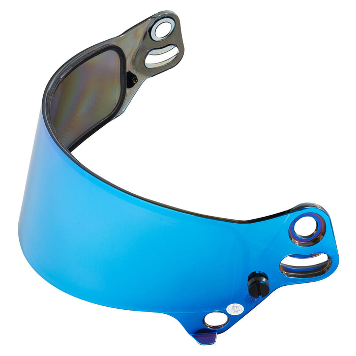 Bell SE07 3mm Replacement Shield For HP7 and RS7 Helmets - Blue Multi Layer Light Smoke - Fast Racer