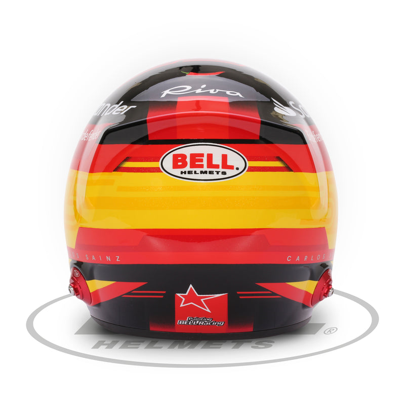 Bell 1:2 Scale Mini Helmet Carlos Sainz 2023 - FAST RACER