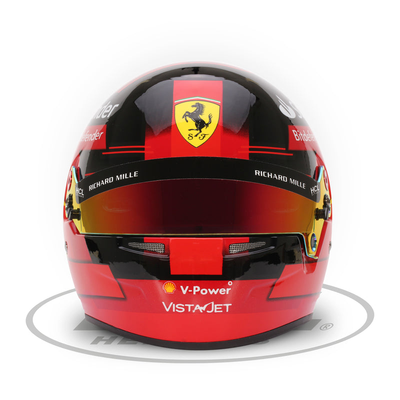 Casque Miniature Carlos Sainz Jr. – Ferrari SF-23 GP Italie 2023 – Spark 1/5