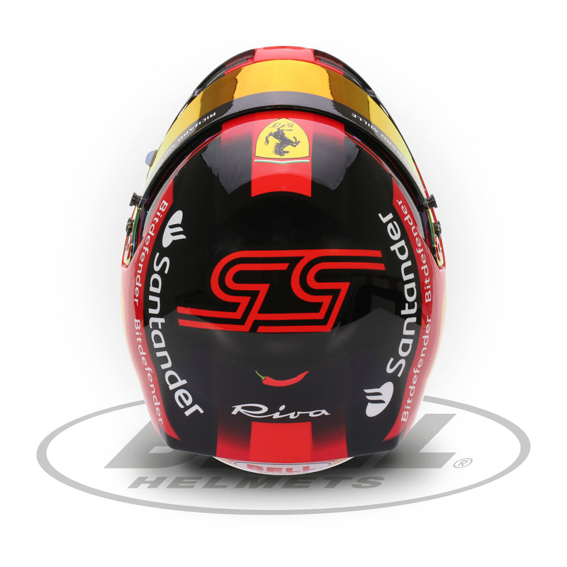 Spark 1:5 C. Sainz Jr. Scuderia Ferrari #55 6ème Italie GP Formule 1 2021 Casque Editions Mw8ala0066 Spark 1:5 C. Sainz Jr. Scuderia Ferrari #55 6ème Italie GP Formule 1 2021 Casque Editions Mw8ala0066
