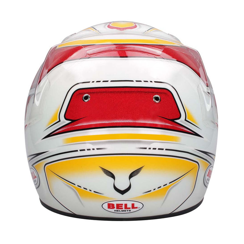 Bell KC7-CMR Kart Helmet Lewis Hamilton White/Red, Free HP Helmet Bag — FAST RACER