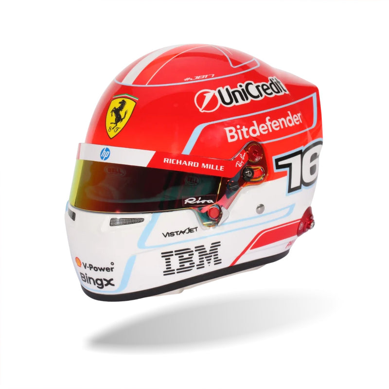 Bell Charles Leclerc 1:2 Scale F1 Mini Helmet / Ferrari - 2026 F1 Season