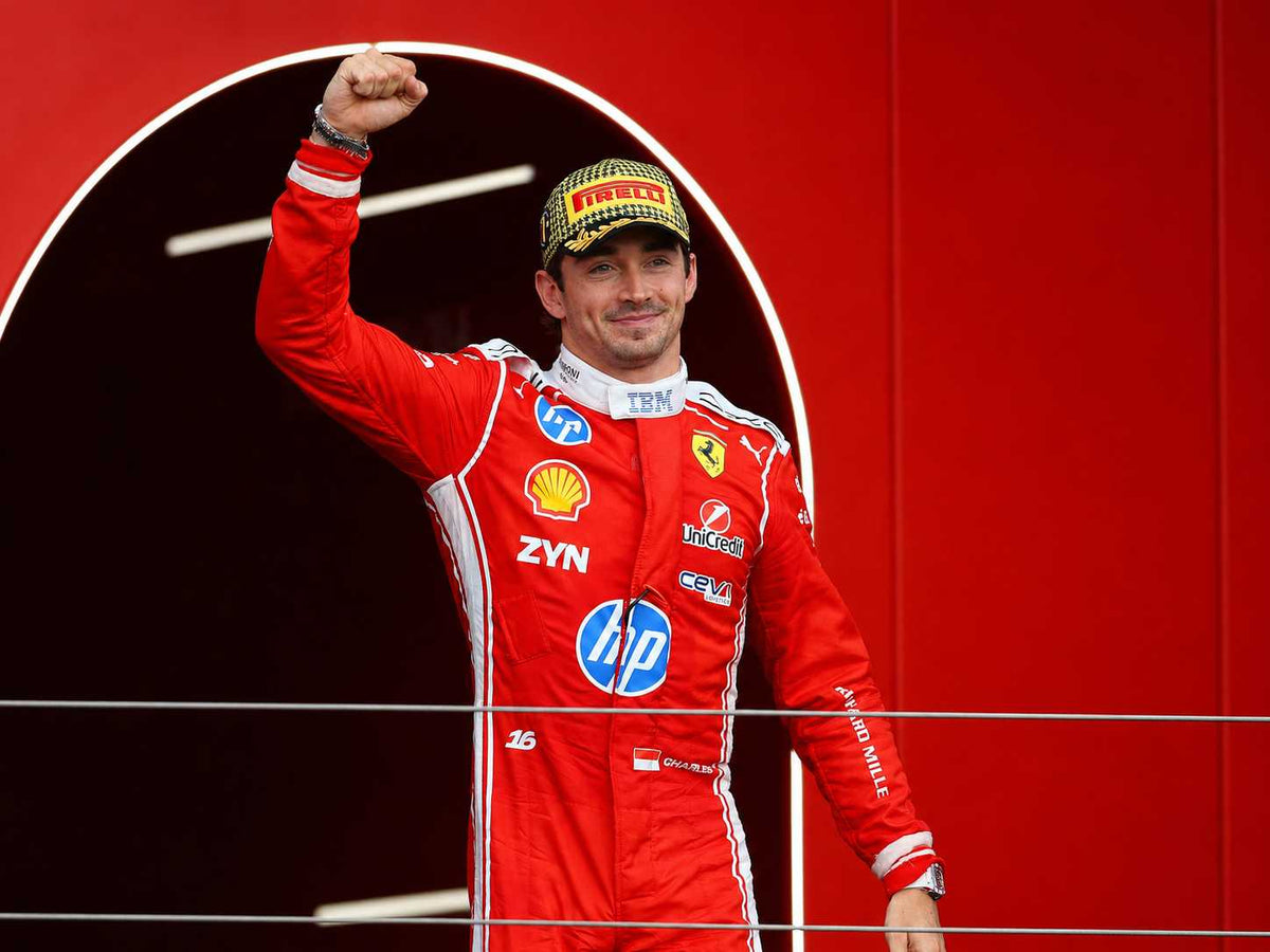 Charles Leclerc driver bio image - FAST RACER