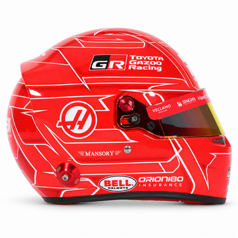 Esteban Ocon 2026 Season F1 Mini Helmet & Display Case Bundle - FAST RACER