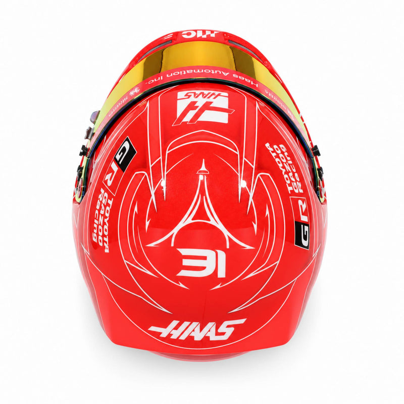 Esteban Ocon 2026 Season F1 Mini Helmet & Display Case Bundle - FAST RACER