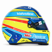 Fernando Alonso 2026 Season F1 Mini Helmet & Display Case Bundle - FAST RACER