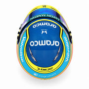Fernando Alonso 2026 Season F1 Mini Helmet & Display Case Bundle - FAST RACER