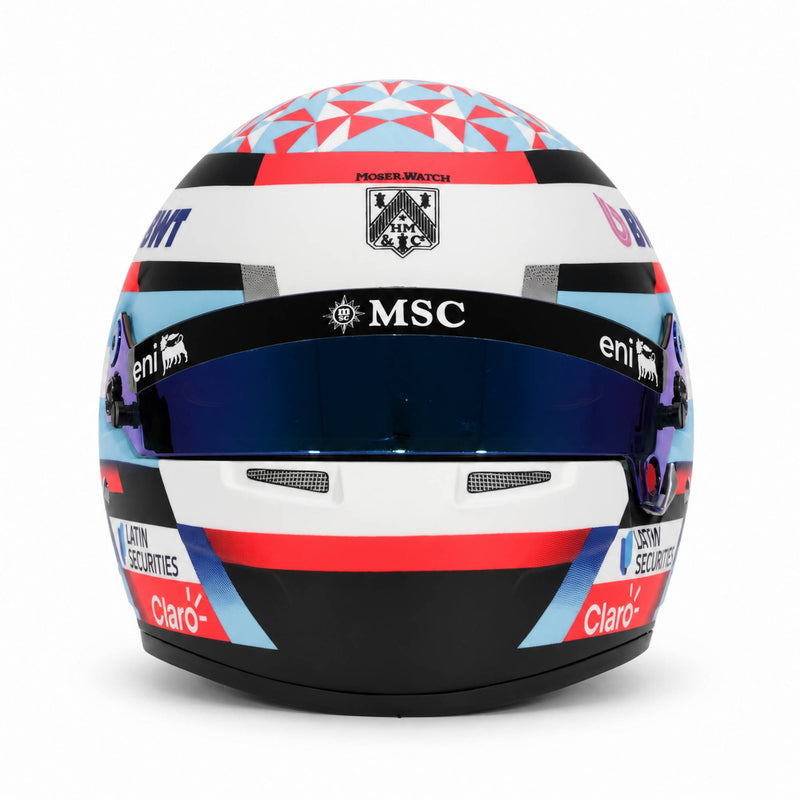 Franco Colapinto 2026 Season F1 Mini Helmet & Display Case Bundle - FAST RACER