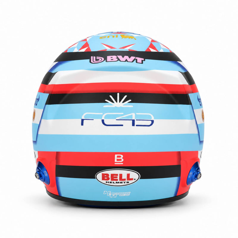Franco Colapinto 2026 Season F1 Mini Helmet & Display Case Bundle - FAST RACER