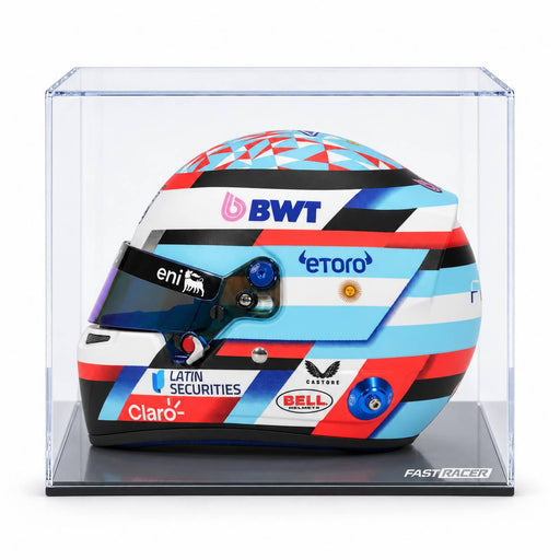 Franco Colapinto 2026 Season F1 Mini Helmet & Display Case Bundle - FAST RACER