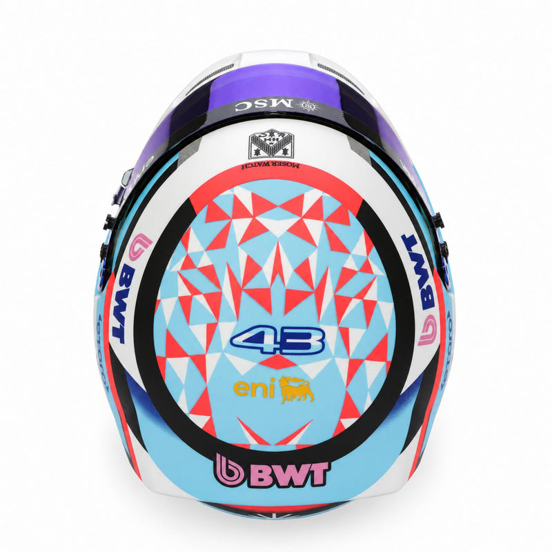 Franco Colapinto 2026 Season F1 Mini Helmet & Display Case Bundle - FAST RACER