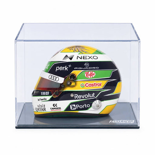 Gabriel Bortoleto 2026 Season F1 Mini Helmet & Display Case Bundle - FAST RACER