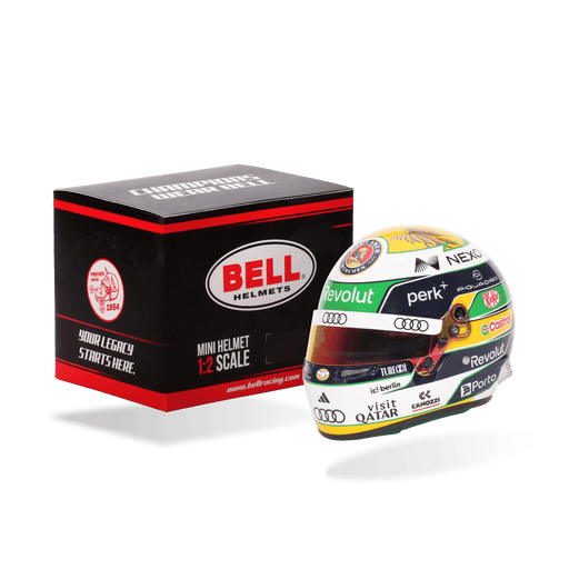 Gabriel Bortoleto 2026 Season F1 Mini Helmet & Display Case Bundle - FAST RACER